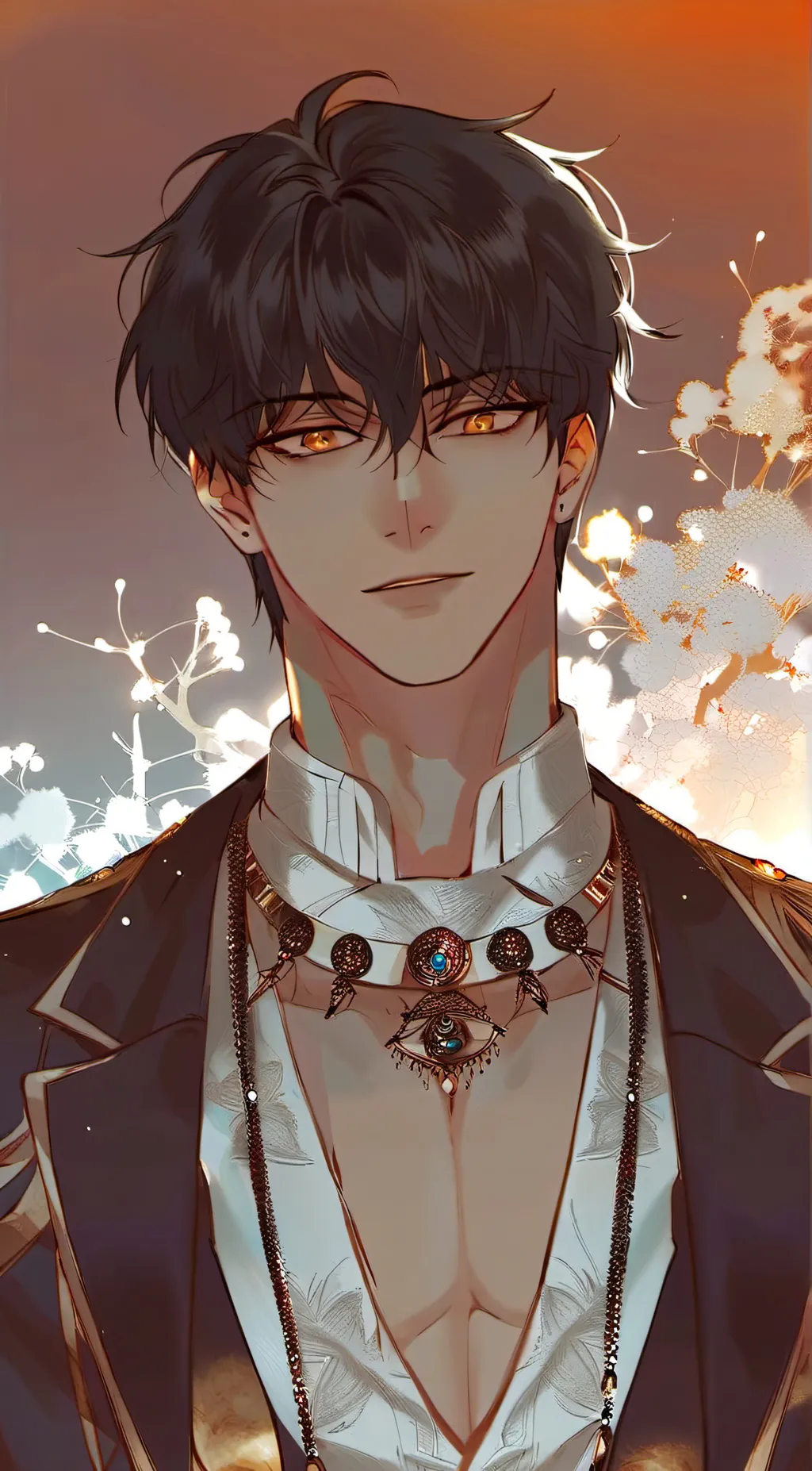 ai character: Leon background