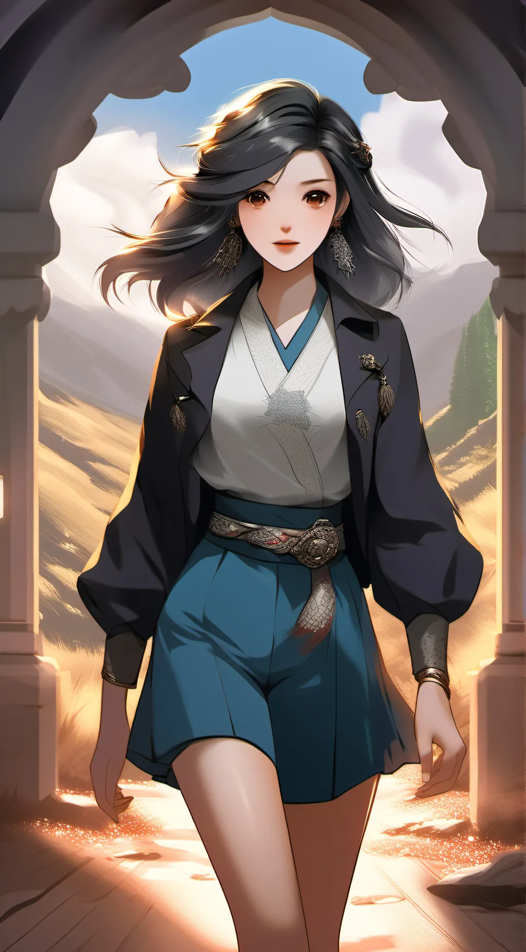 ai character: tracy  background