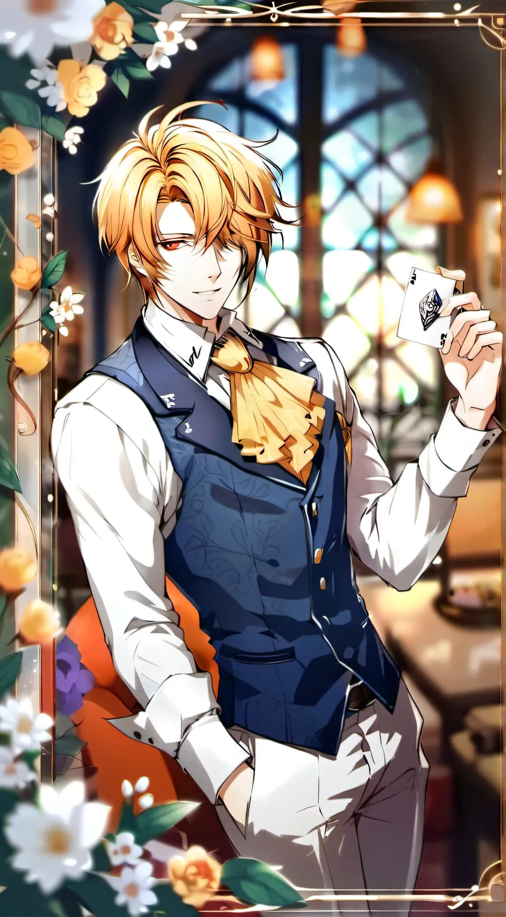 ai character: Kasuga background