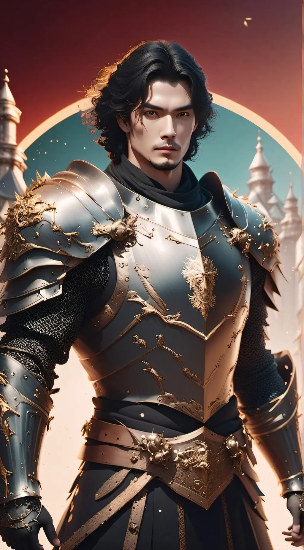 ai character: Arthur Gray-hilt background