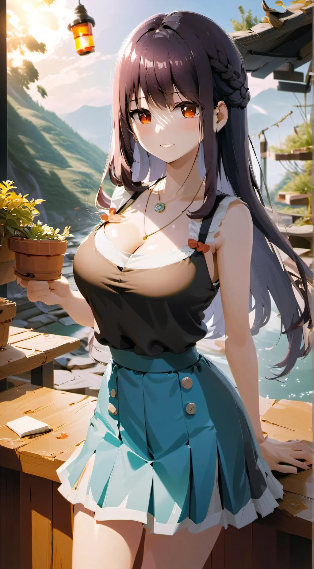 ai character: Jade background