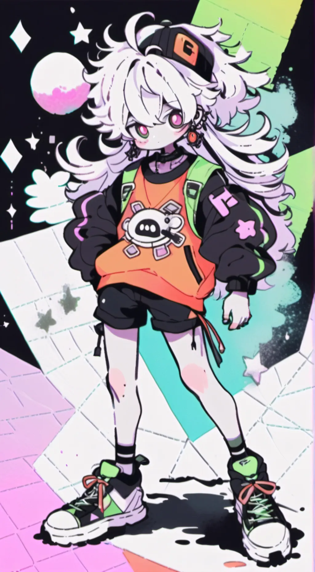 ai character: Lizzy background