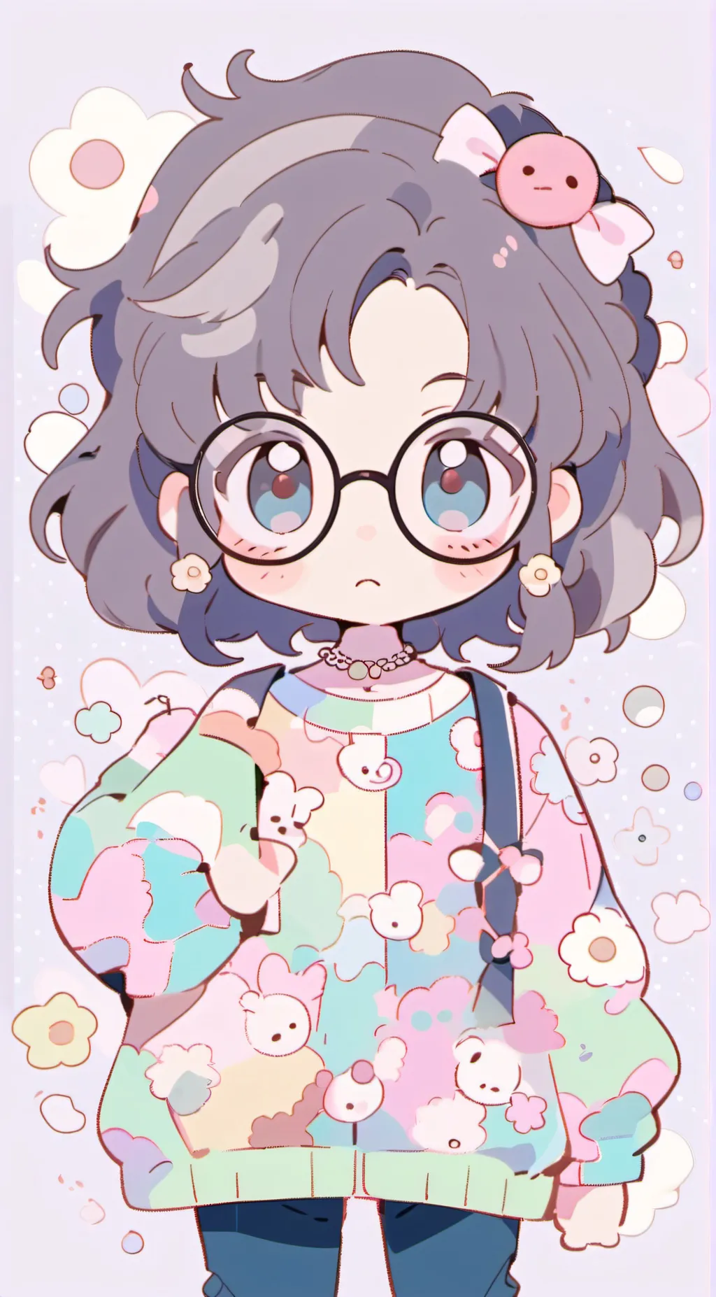 ai character: Literally me irl background