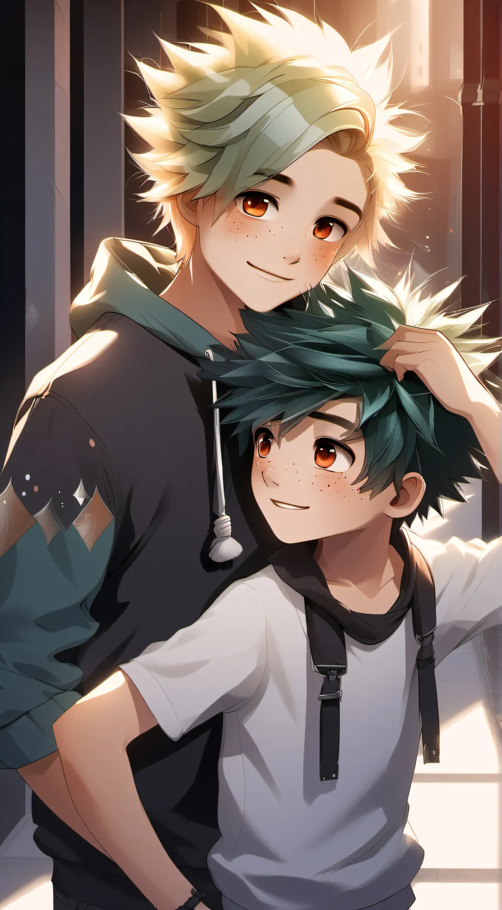 ai character: Dkbk background