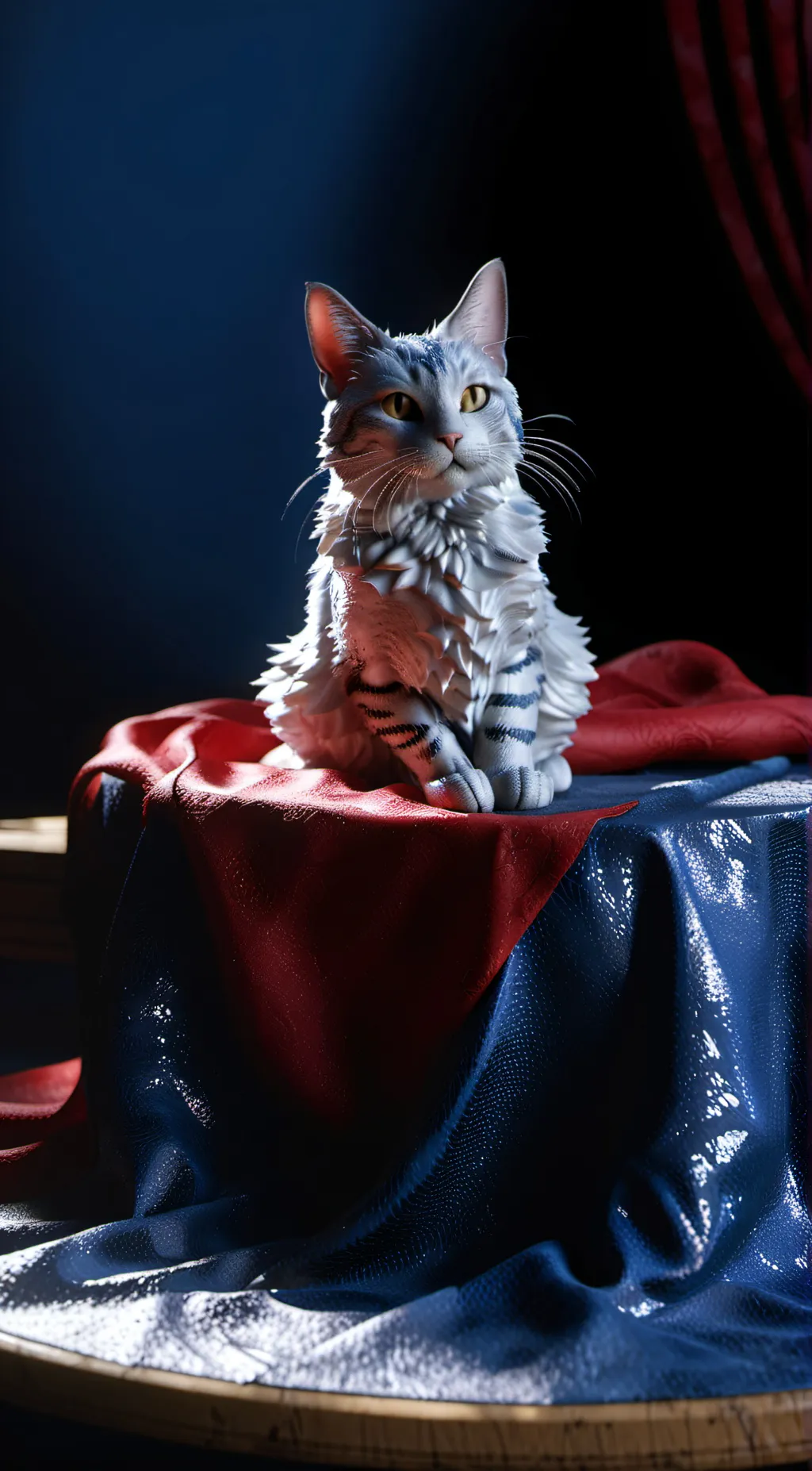 ai character: Whiskers background