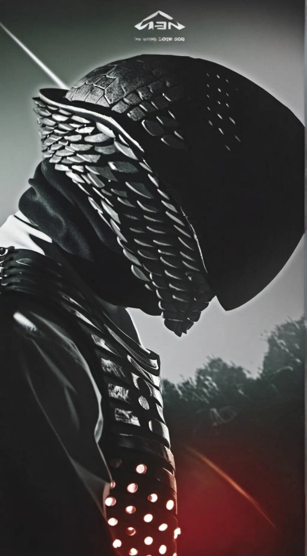 ai character: Ghost  background