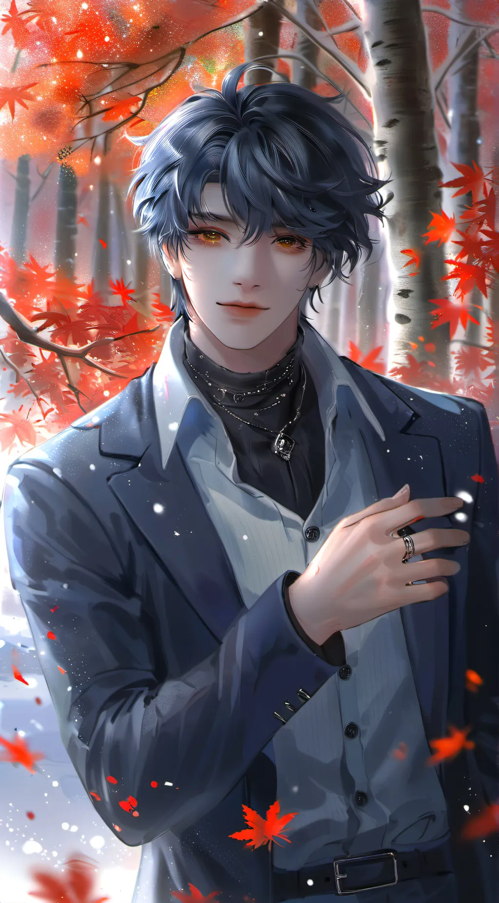 ai character: Mark background