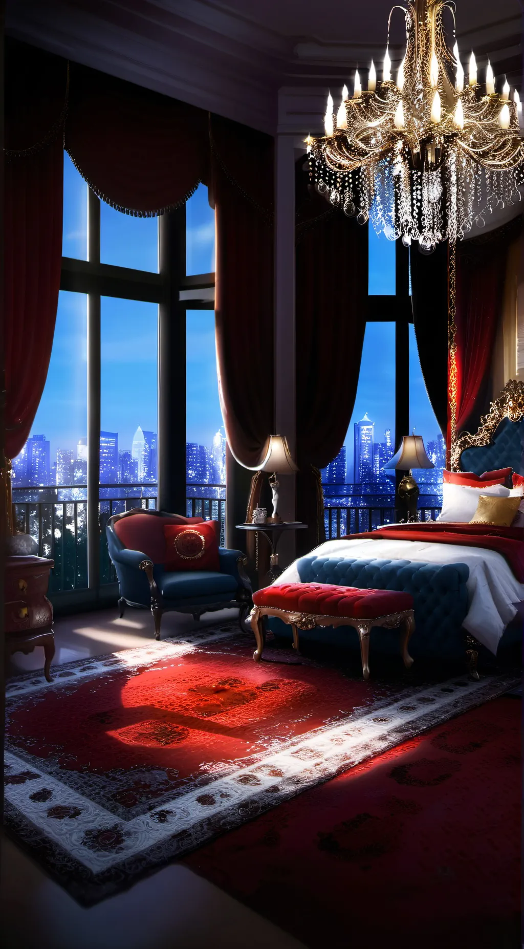 ai character: U own Val background