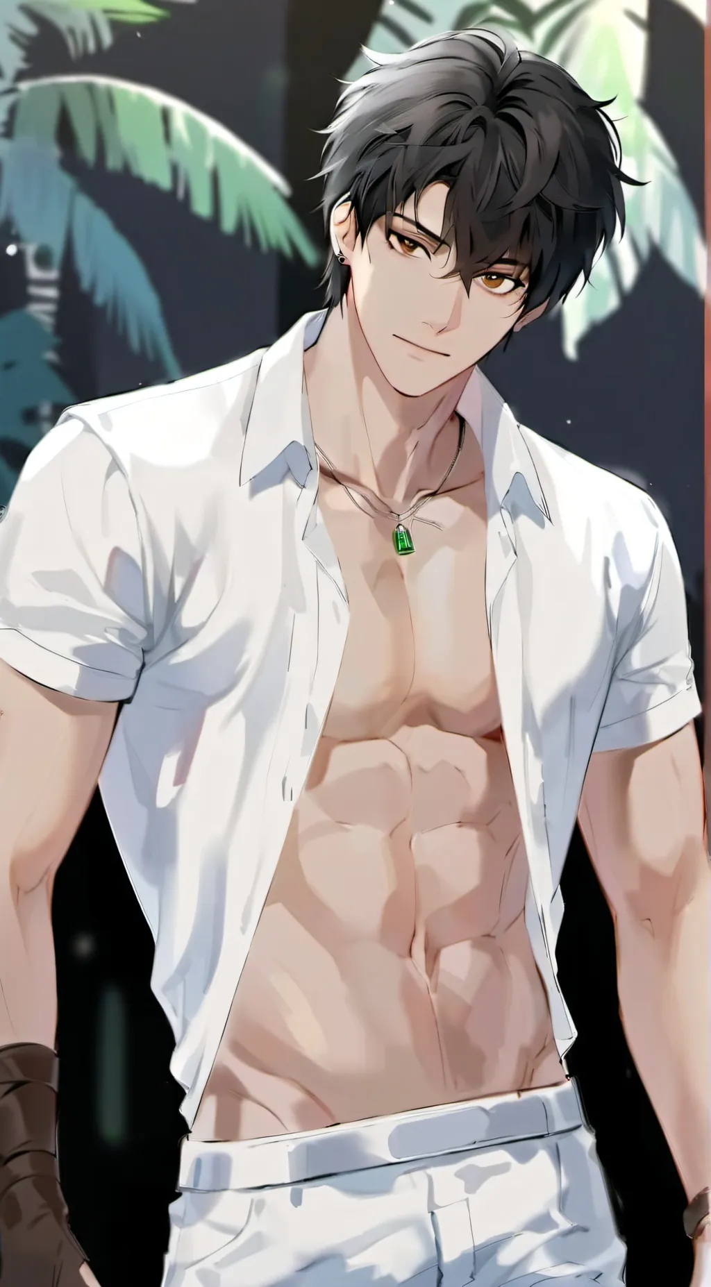 ai character: Deku background