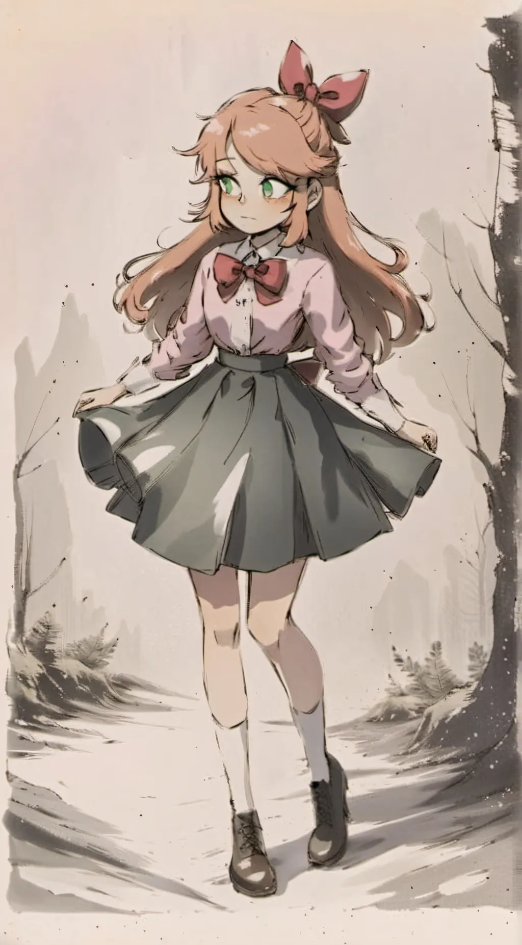 ai character: Elizabeth afton background