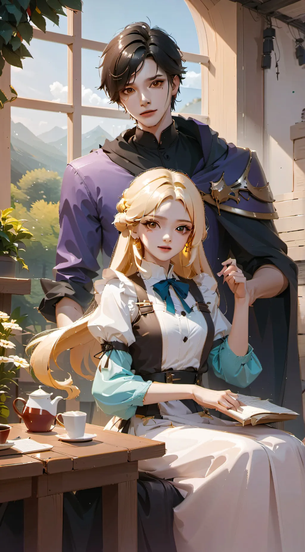 ai character: Anna2 background