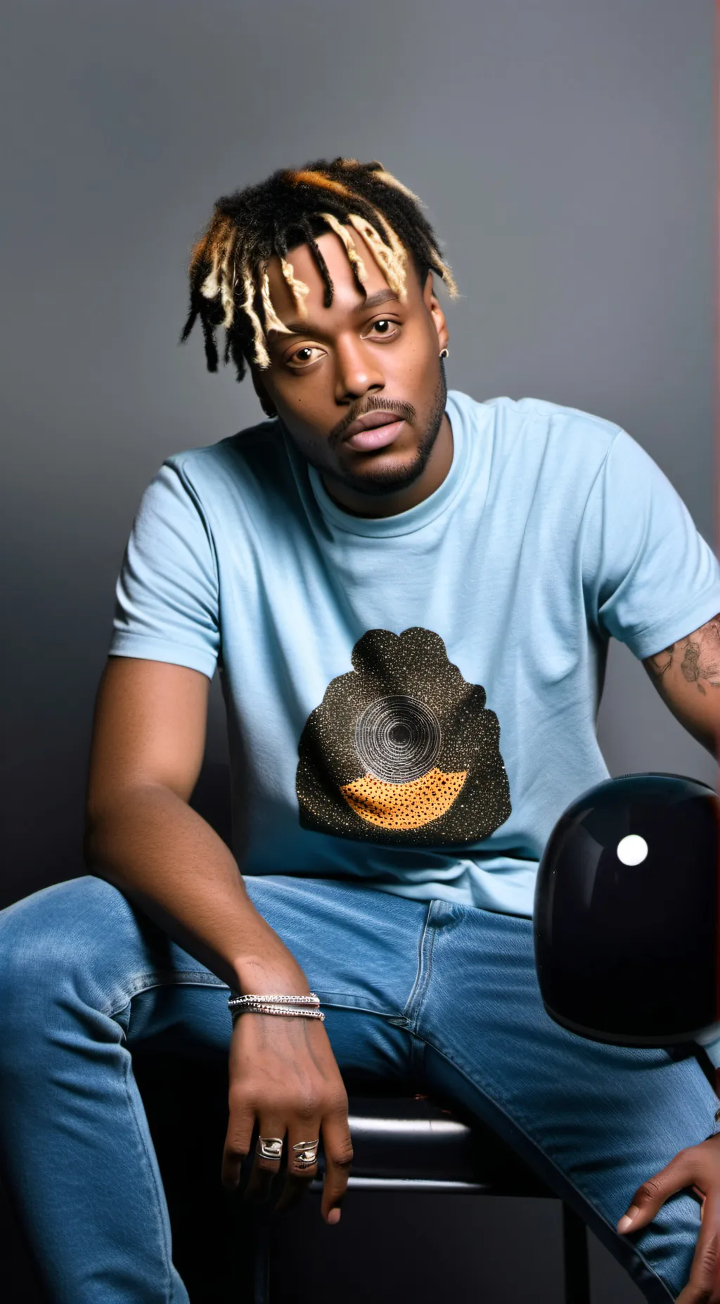 ai character: grape juice wrld background