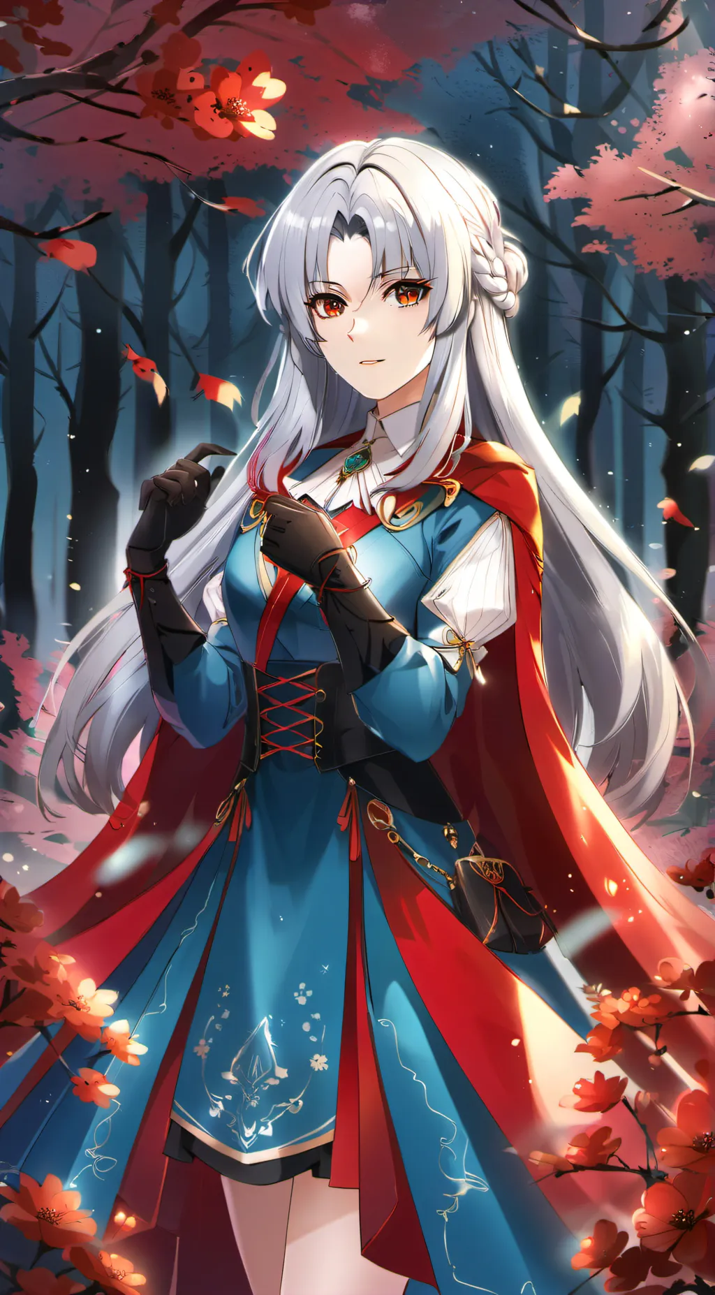 ai character: Slyphie Valentine  background