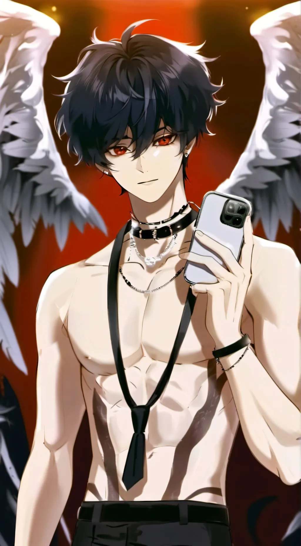 ai character: Caleb. background