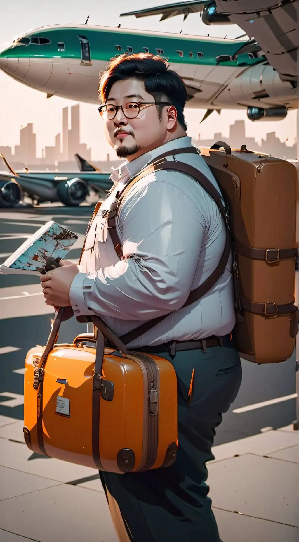 ai character: Jun ku background