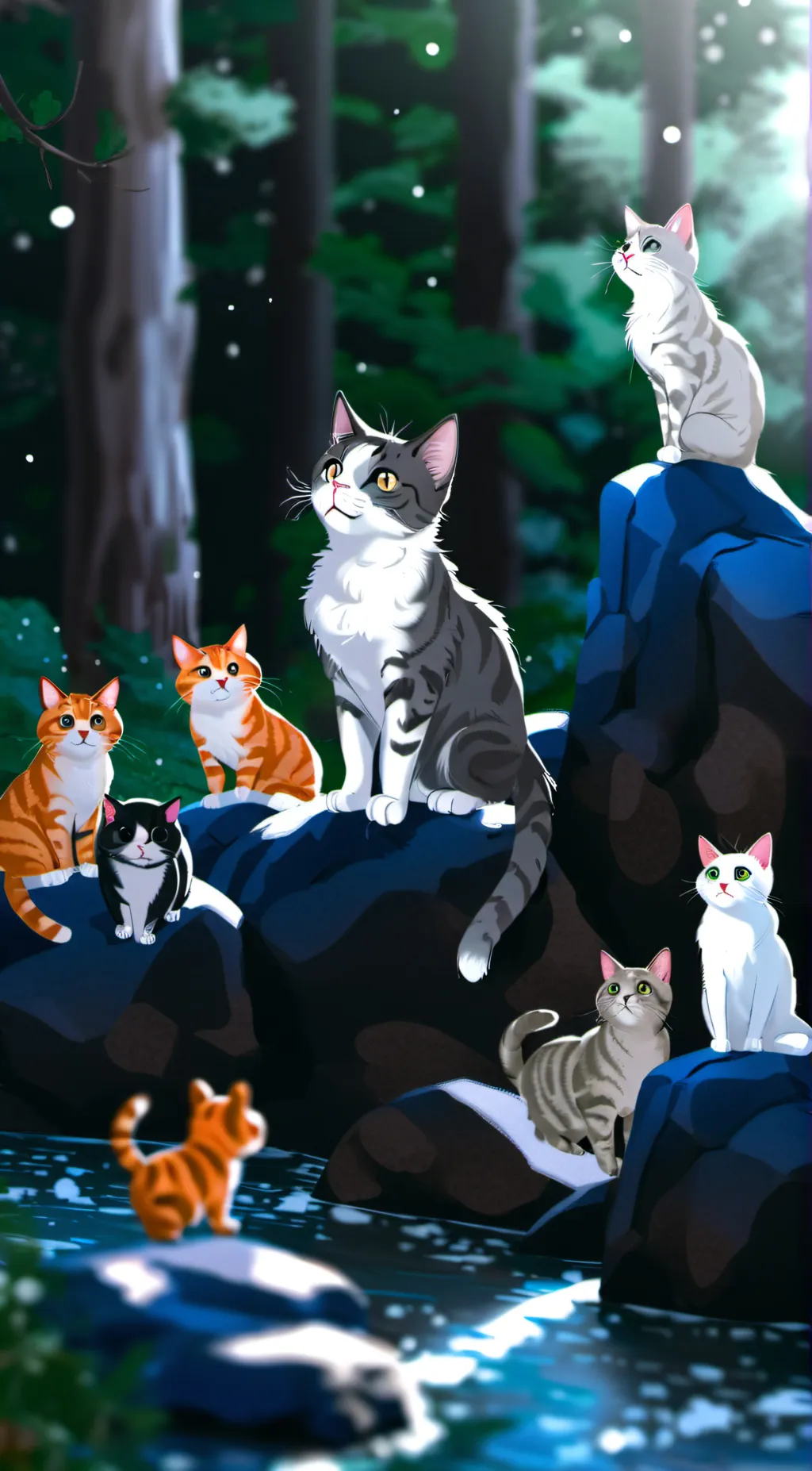 ai character: RiverClan background