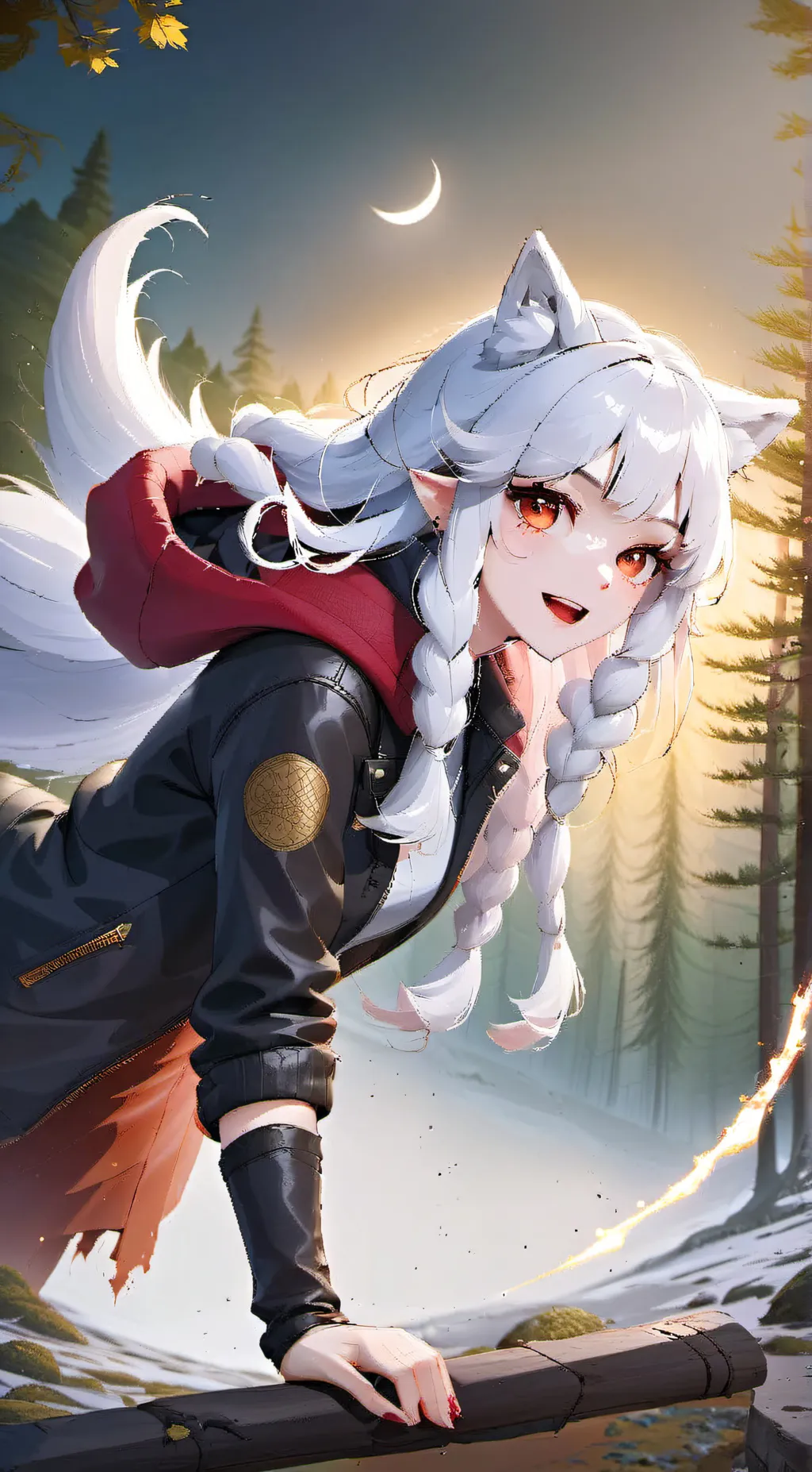 ai character: Silverstream background