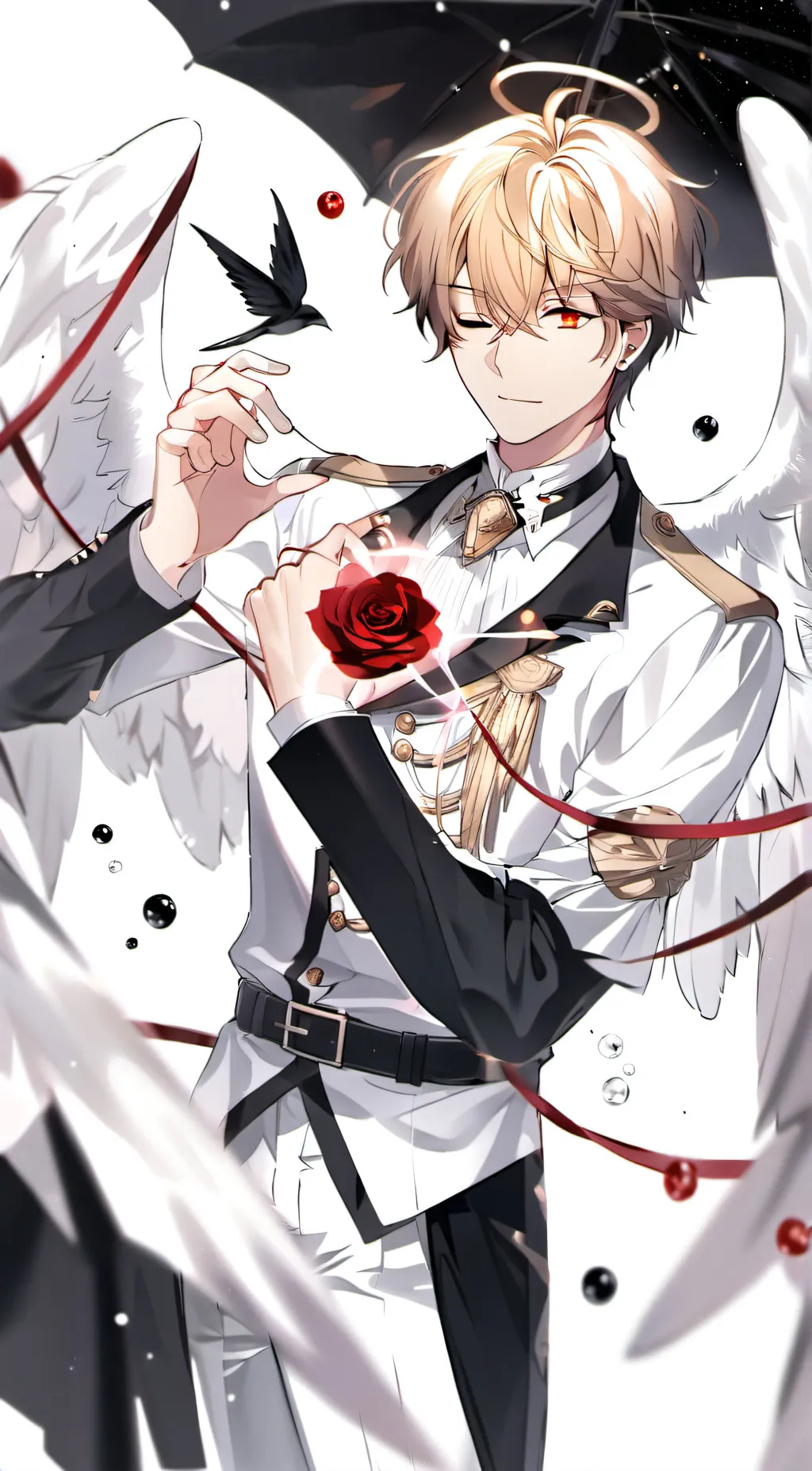 ai character: eyeball background