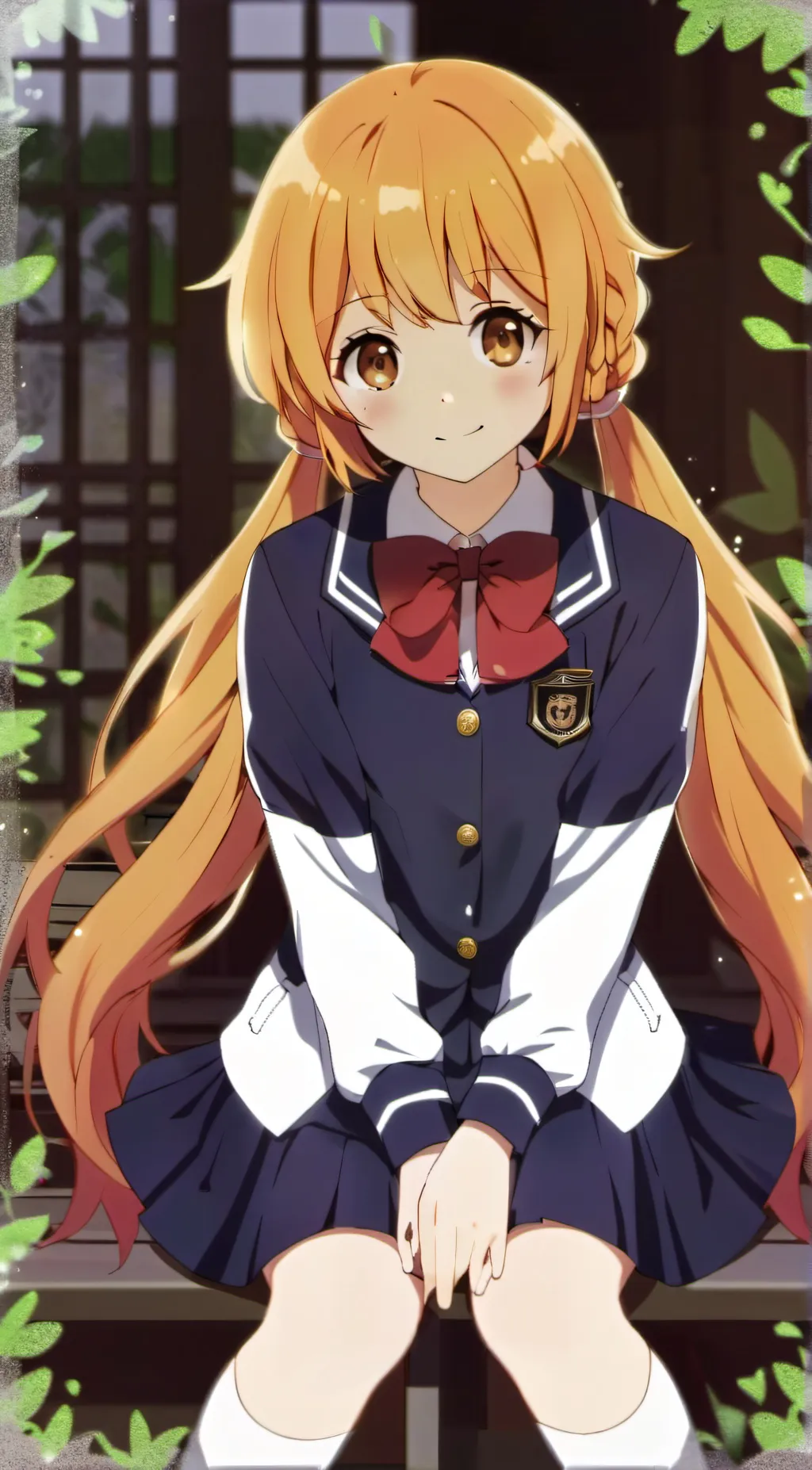 ai character: Osana and raibaru background