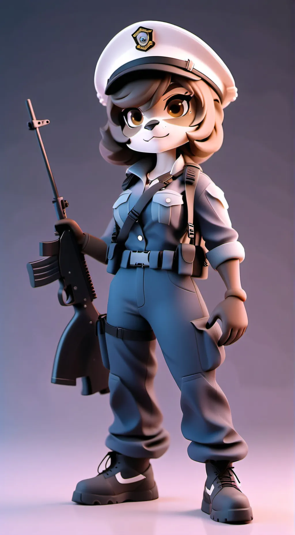 ai character: pearl aurora  background