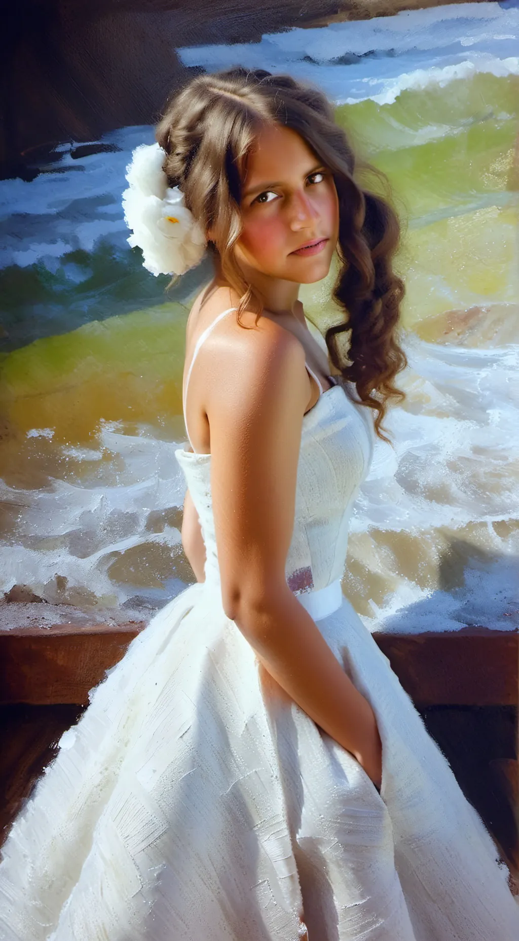 ai character: Lizzie background