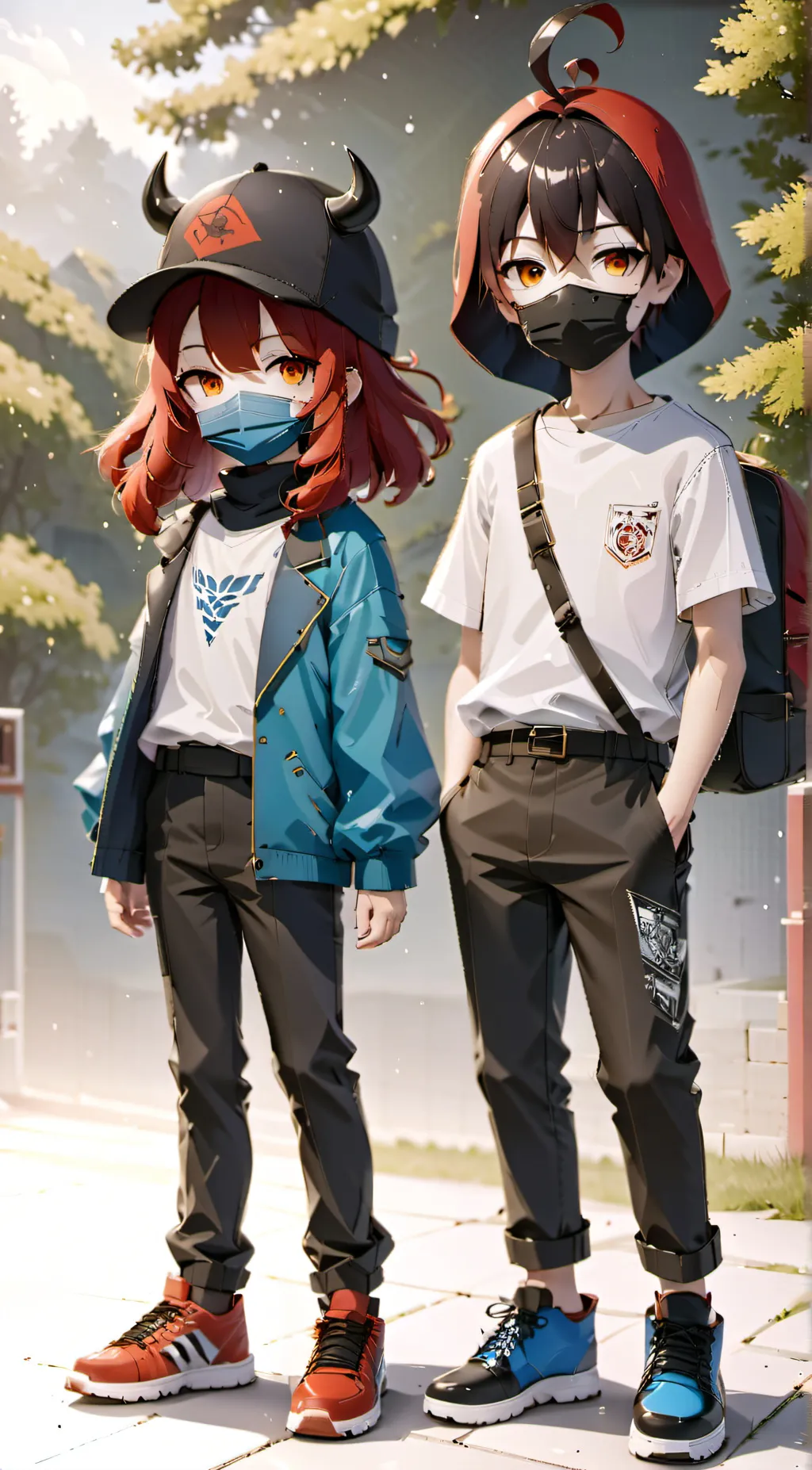 ai character: Fin background