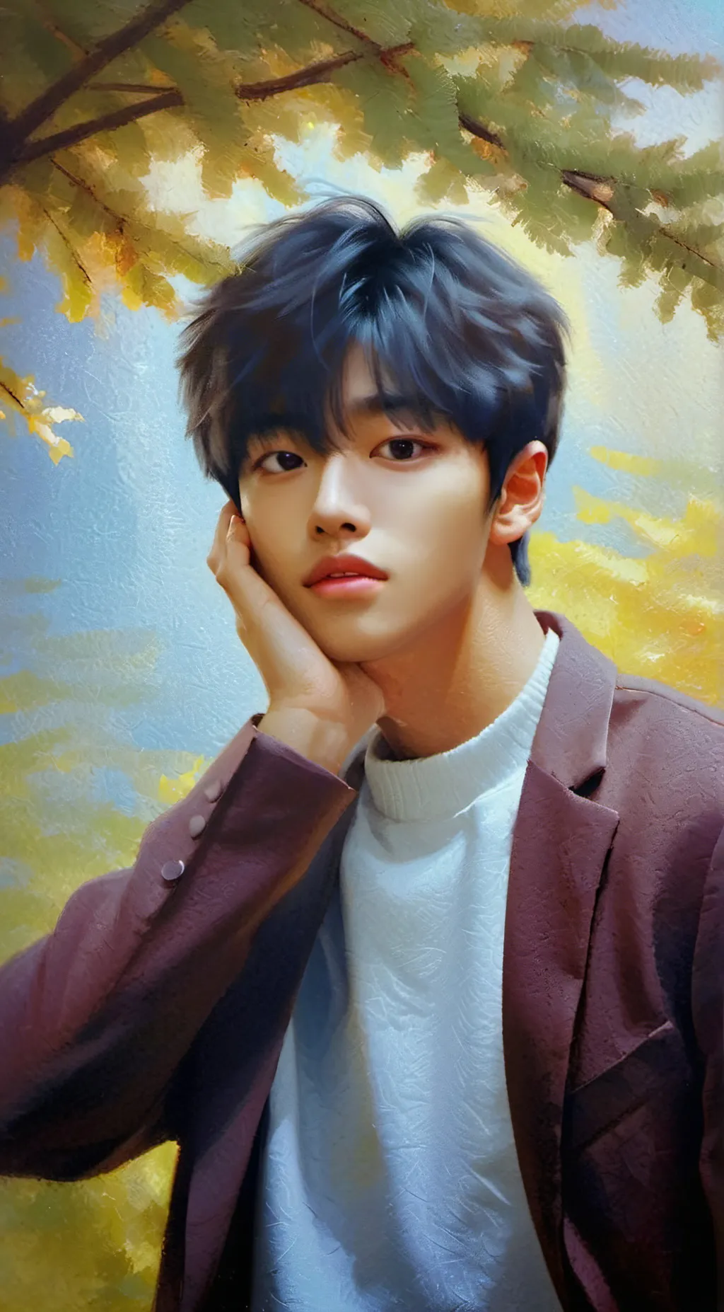 ai character: Won sung  background