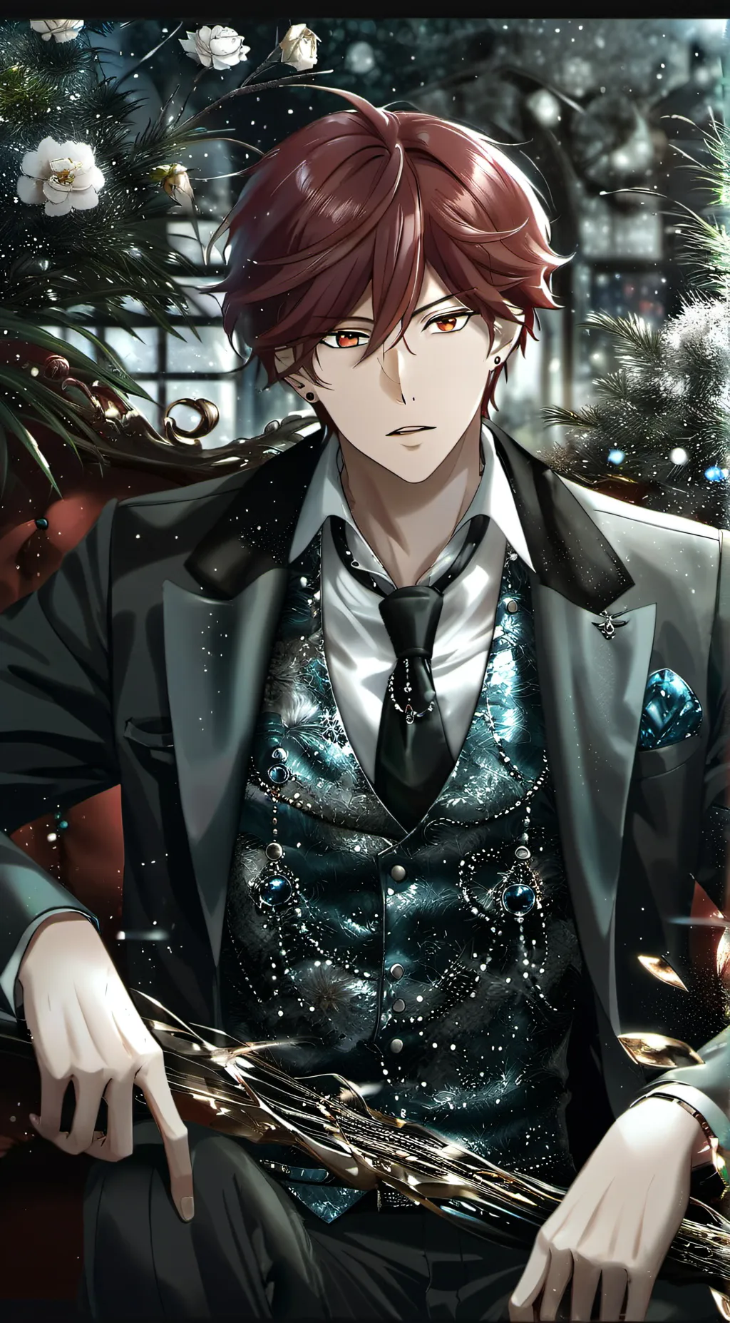 ai character: Clay Nirvana  background