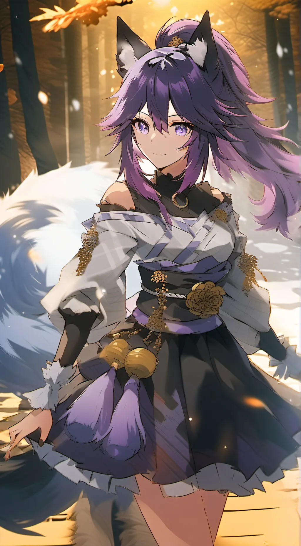 ai character: Aiko  background