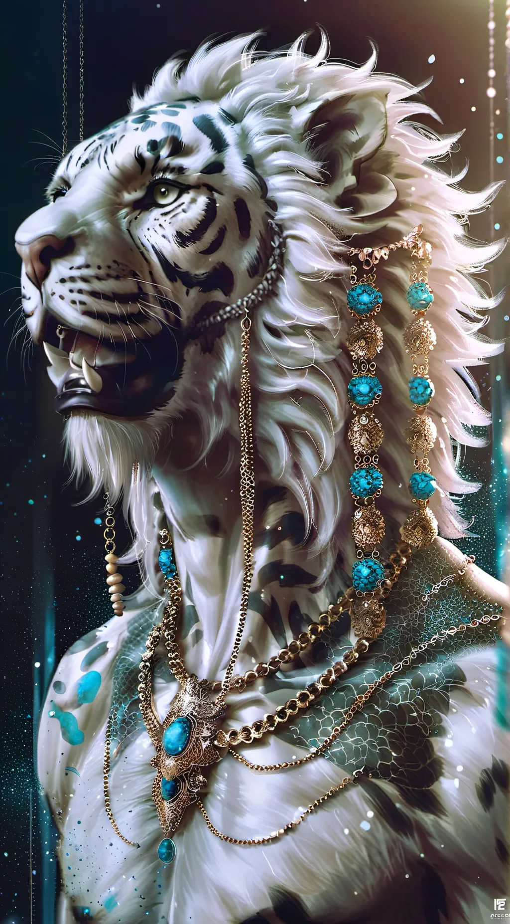 ai character: Tribe leader Leo  background