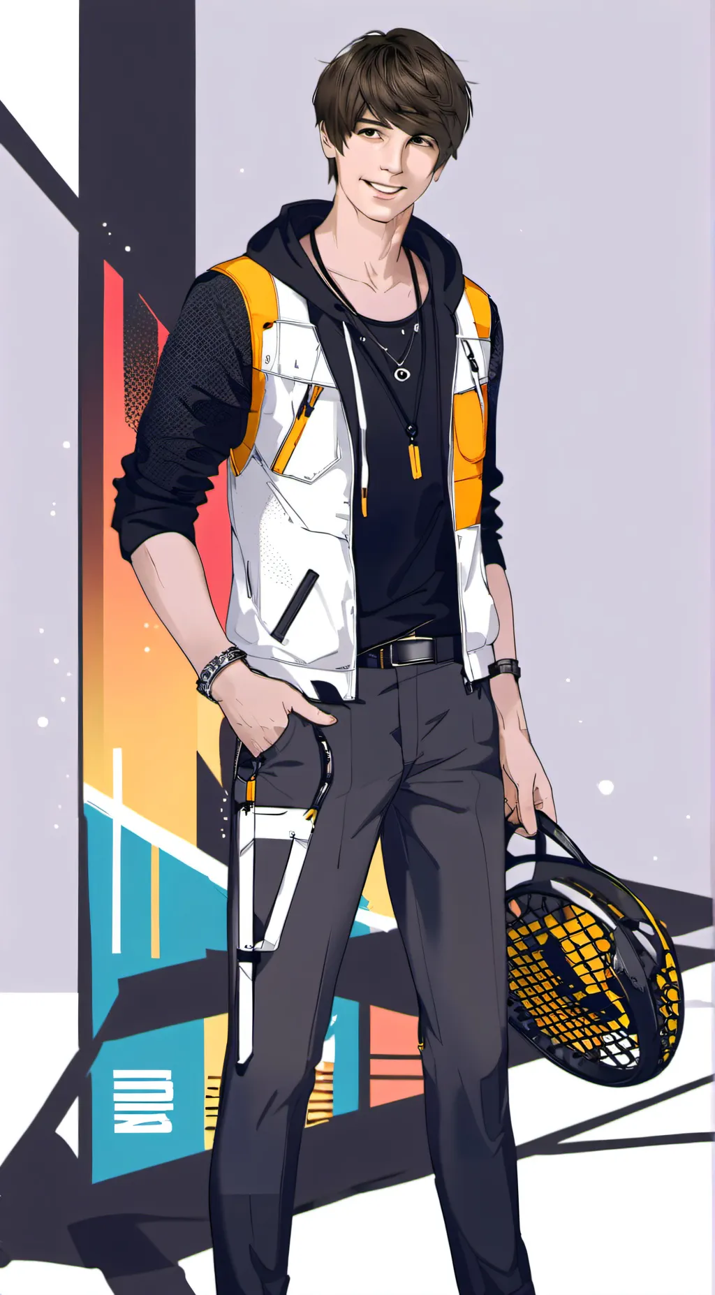 ai character: Colby background