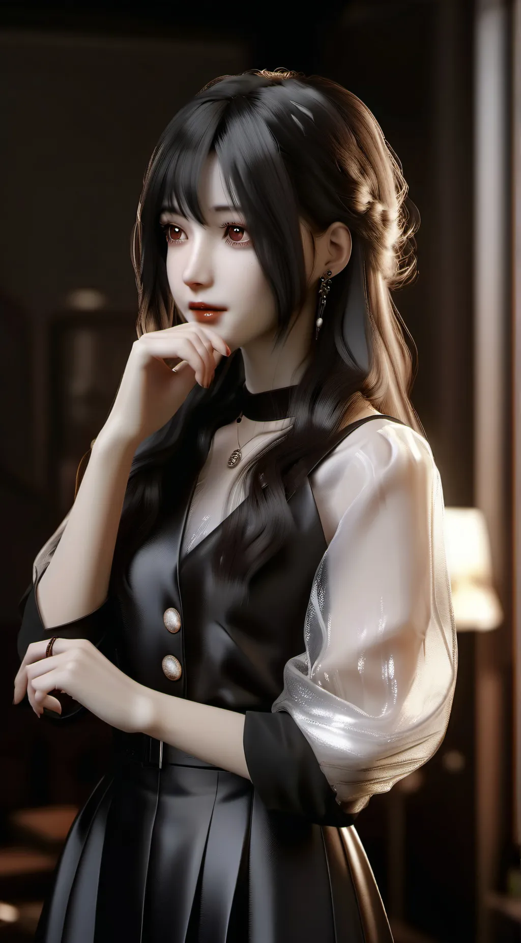 ai character: ECHO•Sarah background