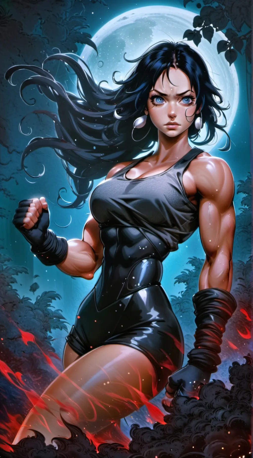 ai character: Kat background