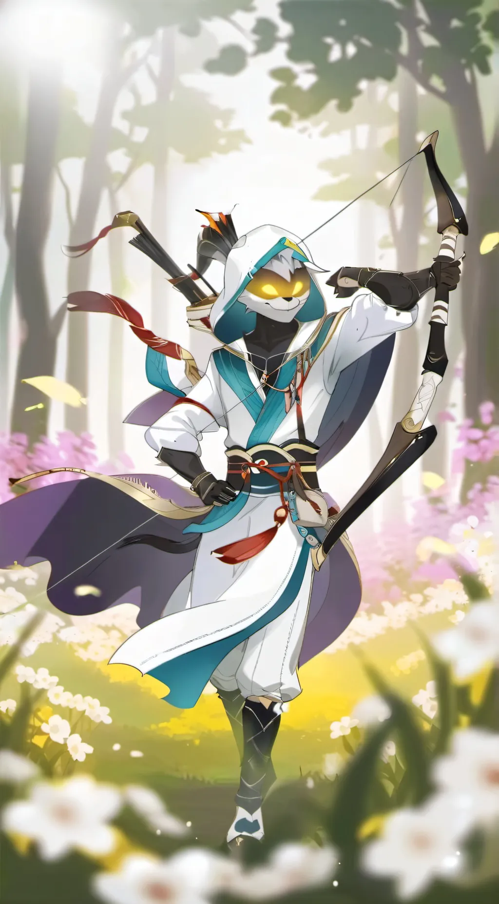 ai character: hood background