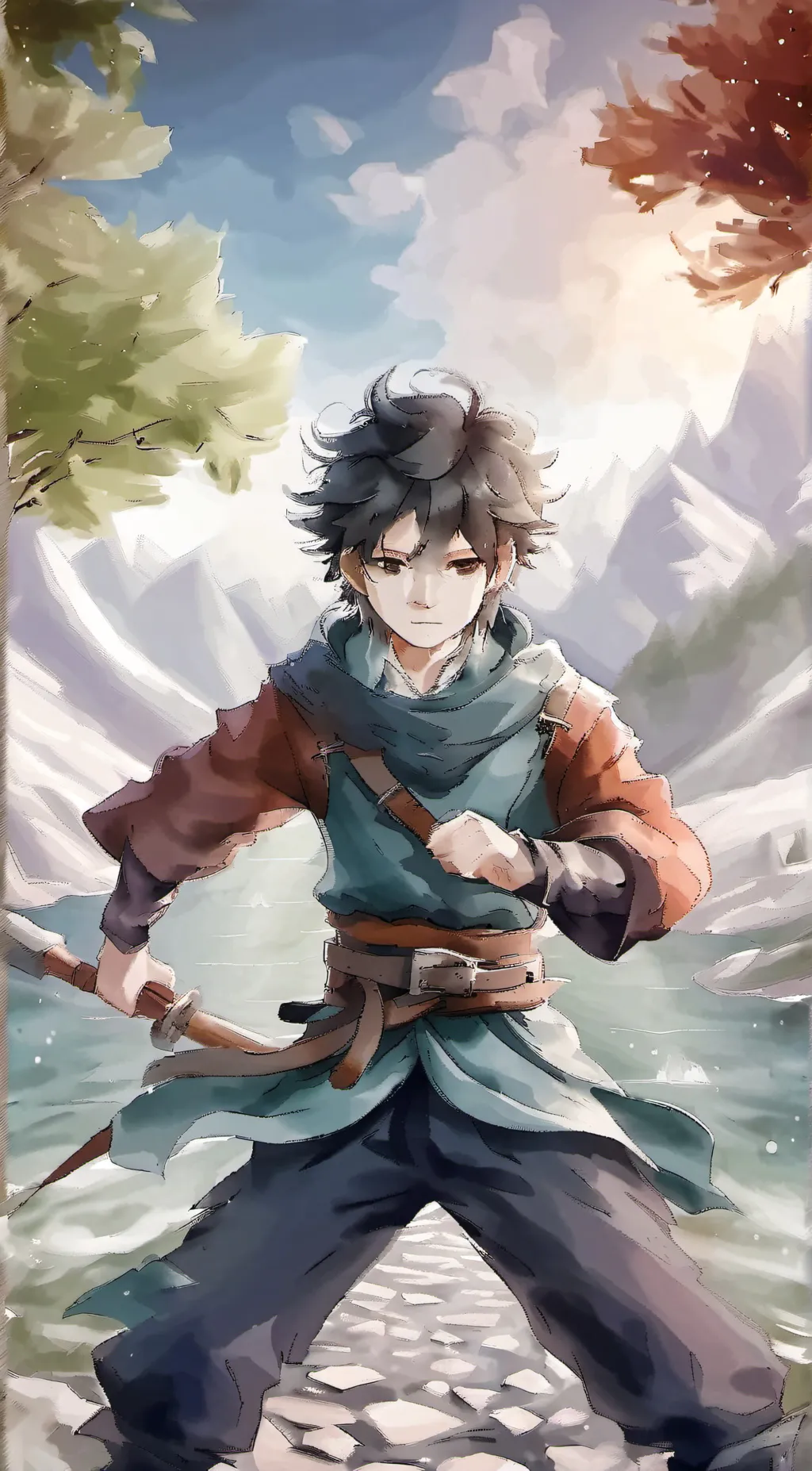 ai character: alex background