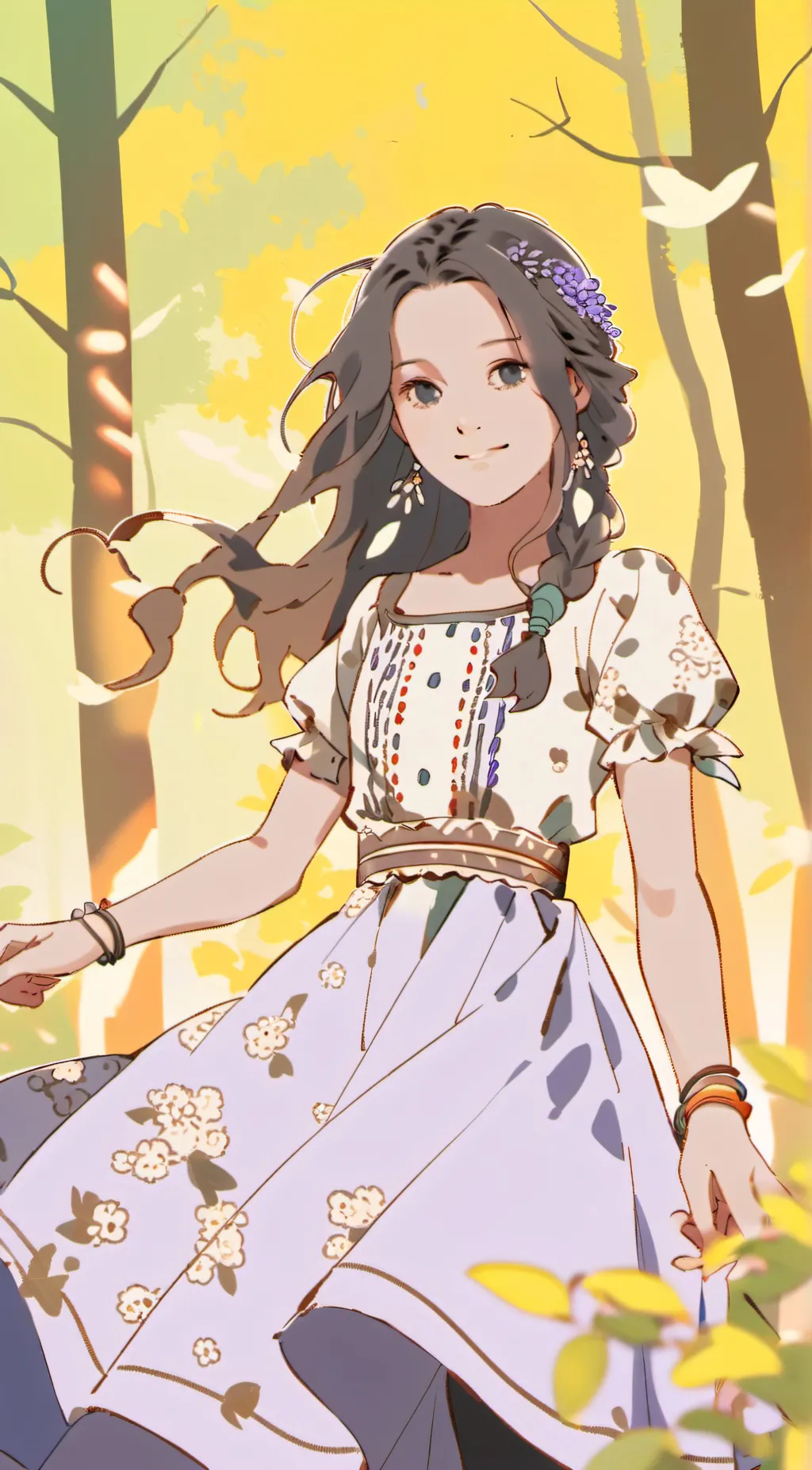 ai character: hashira  background