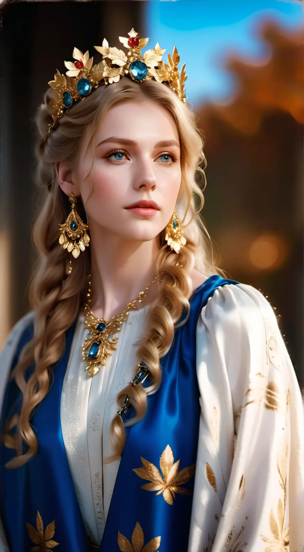 ai character: María Bourbon background