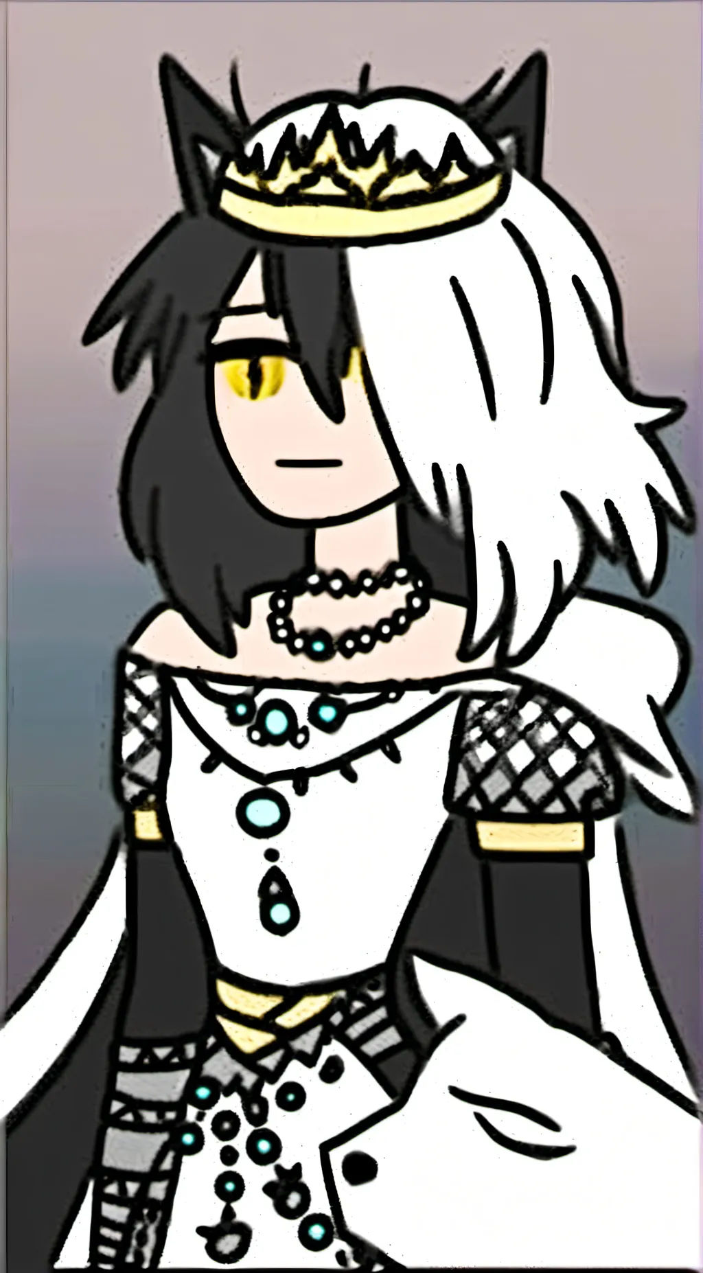 ai character: Luna background