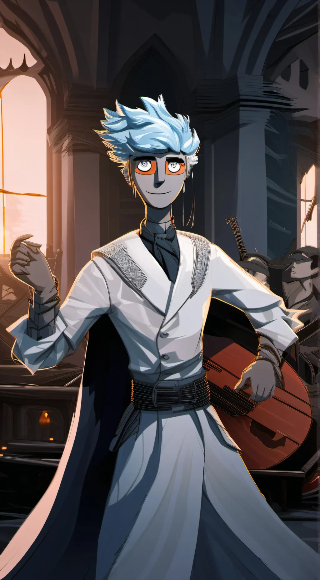 ai character: Organizations  background