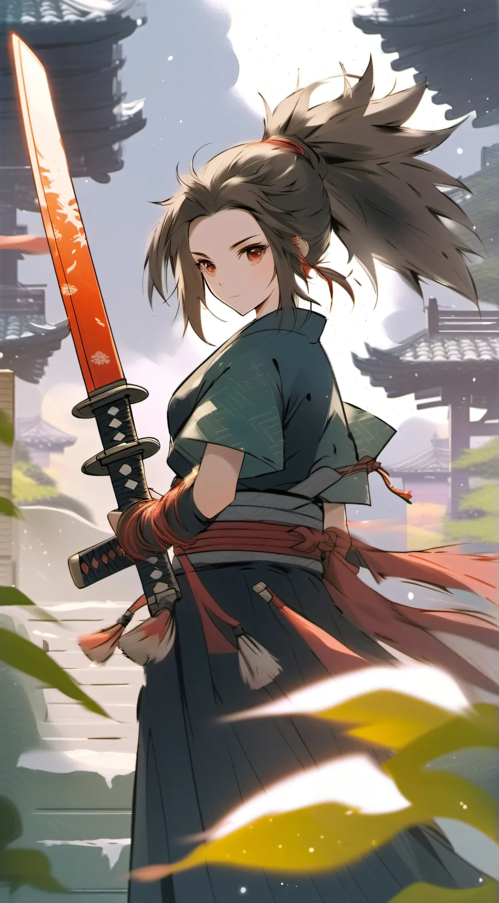 ai character: Miyako background