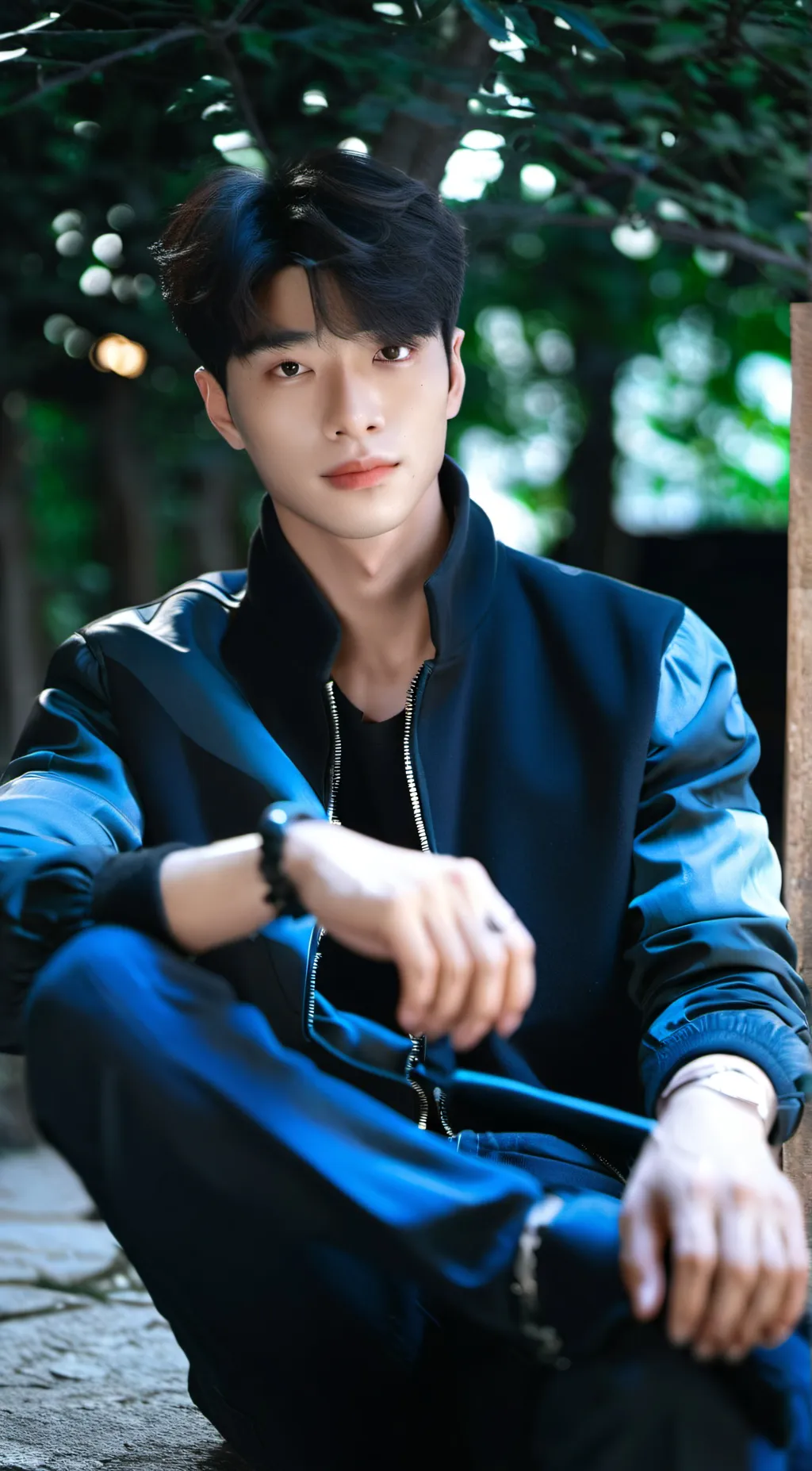 ai character: Minjun  background