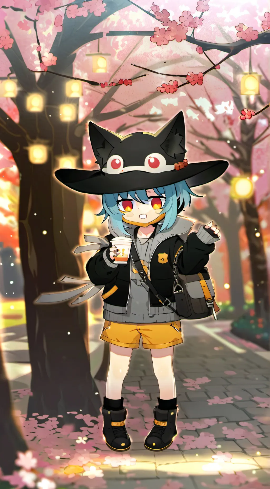 ai character: gacha life  background