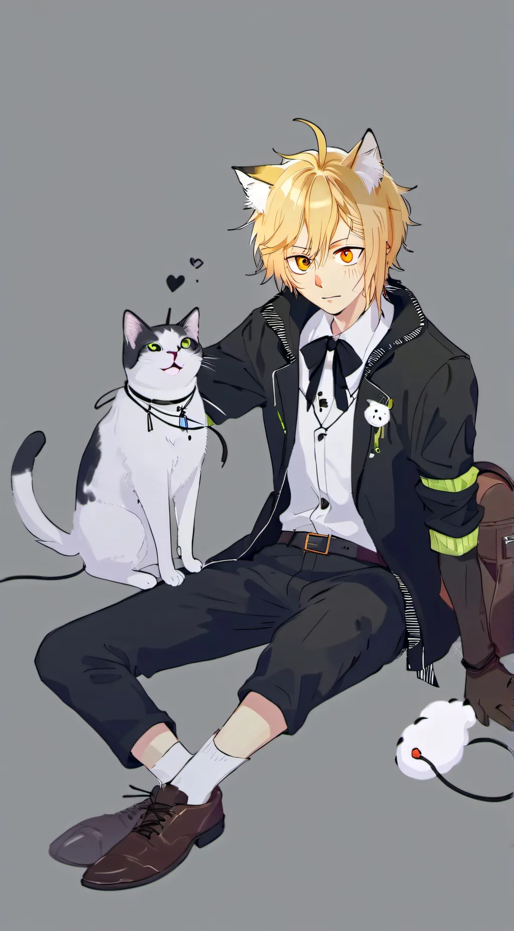 ai character: zack and his gf background