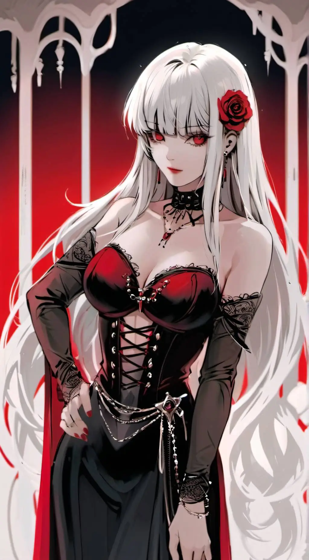 ai character: Carmilla ♤ background