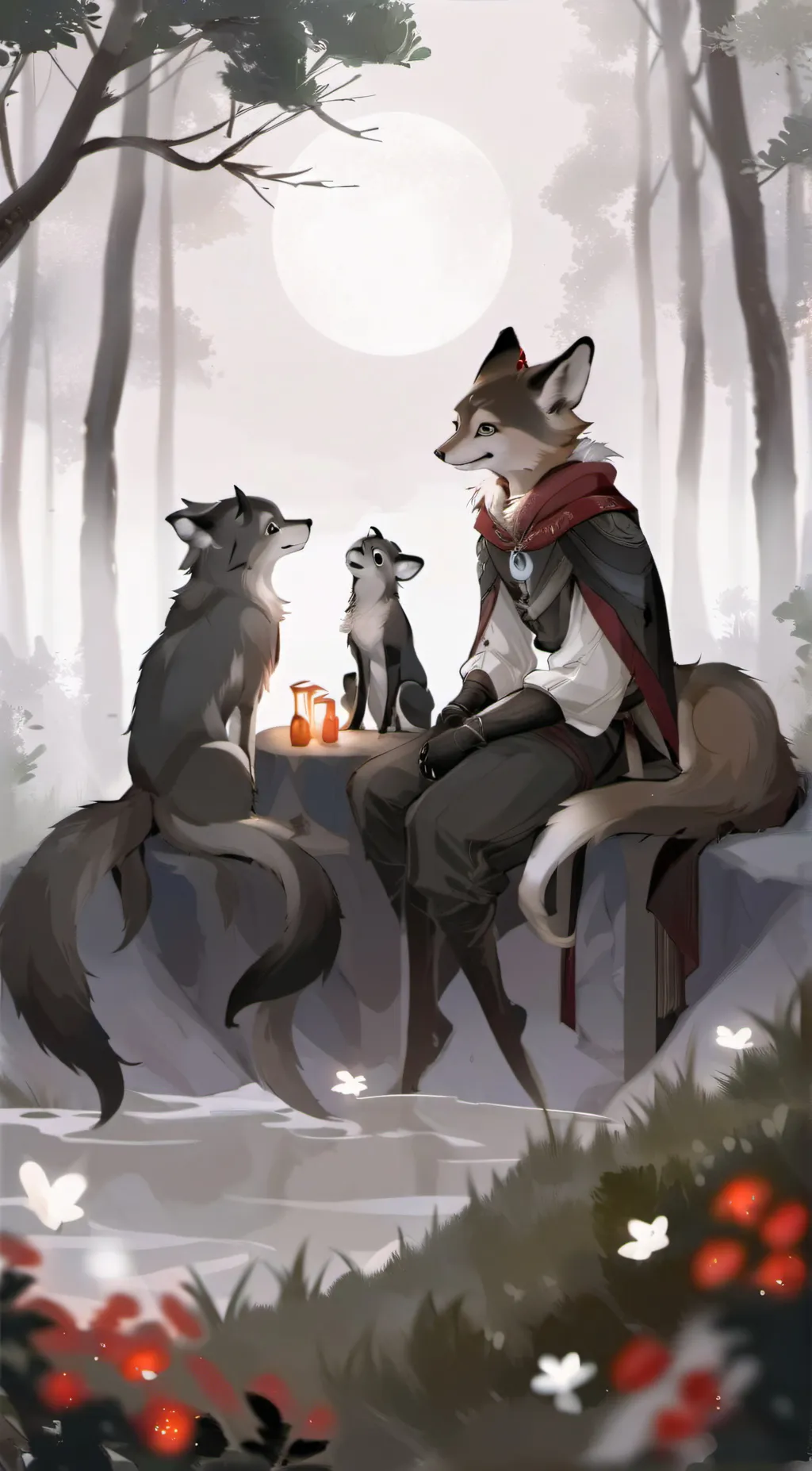 ai character: idk any good names background