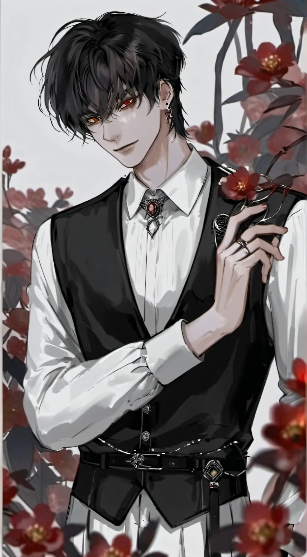 ai character: Xavier  background