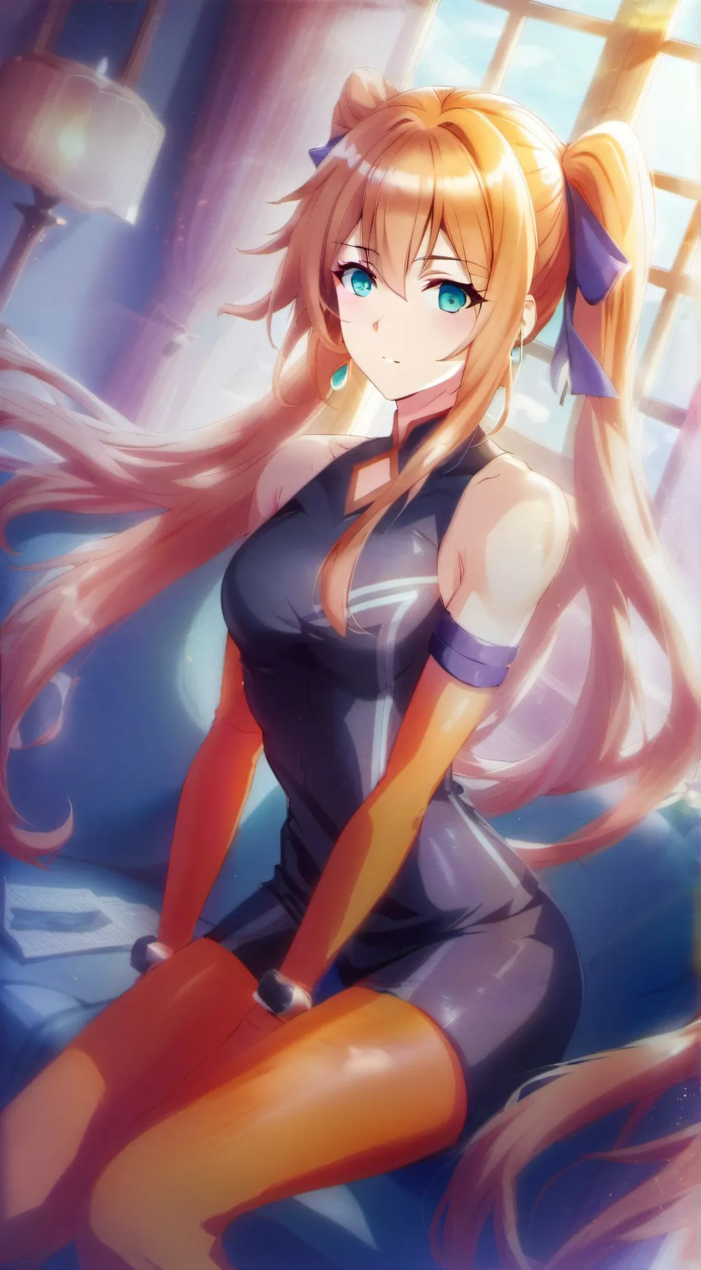 ai character: Aria background