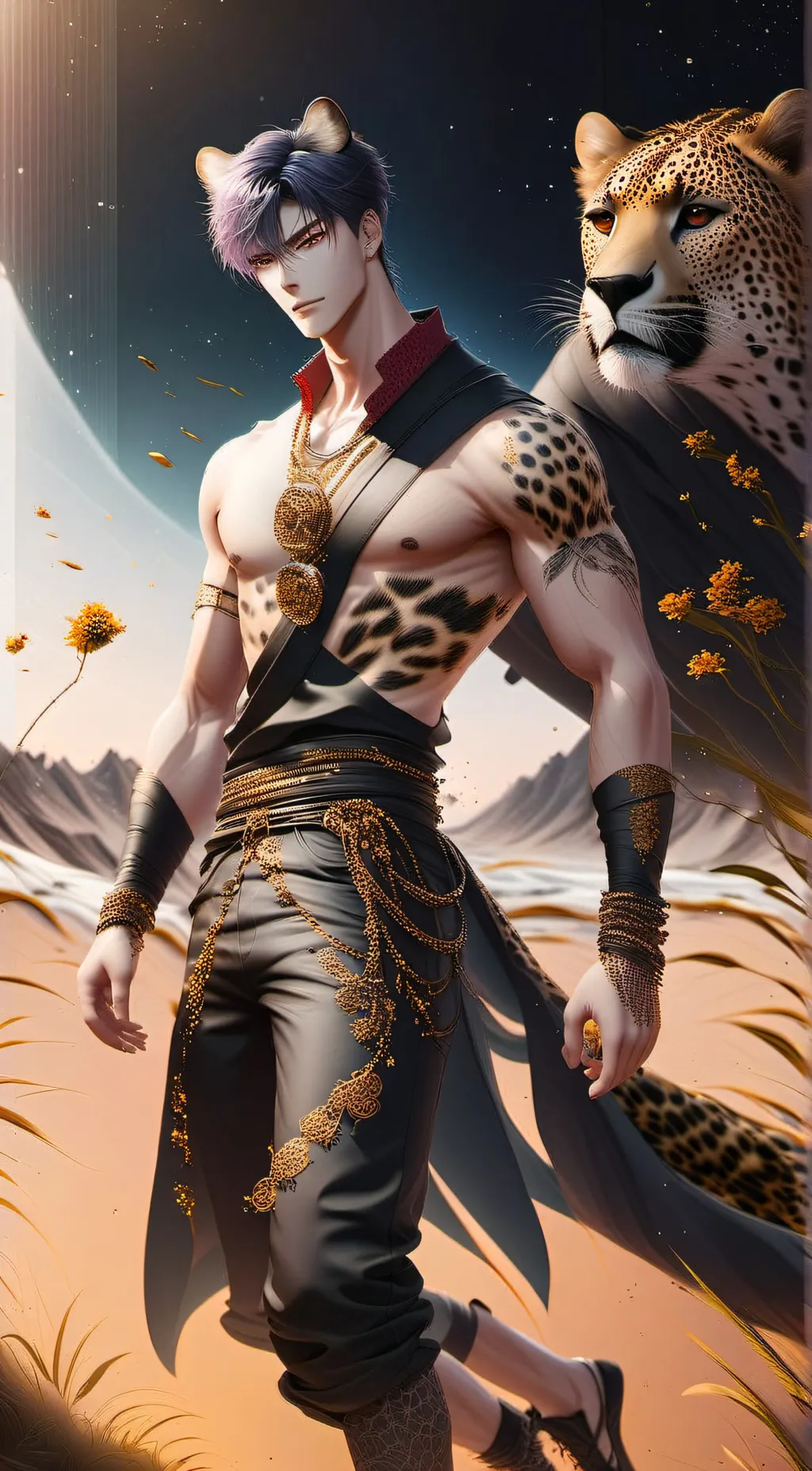 ai character: Cax background