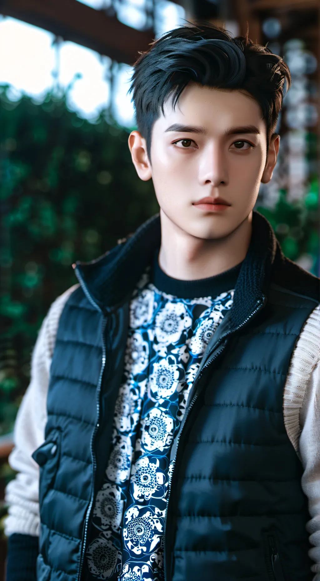 ai character: Derek  background