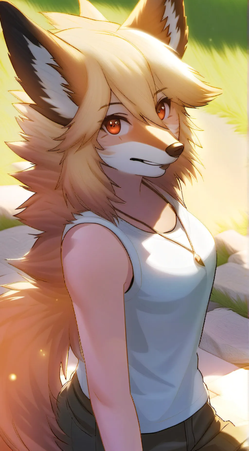 ai character: Elaine background